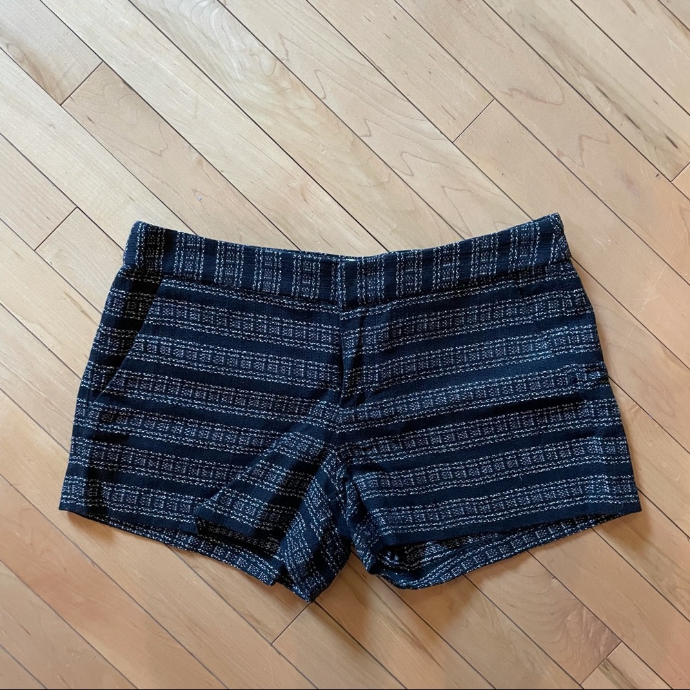 Joie Navy Cotton Shorts